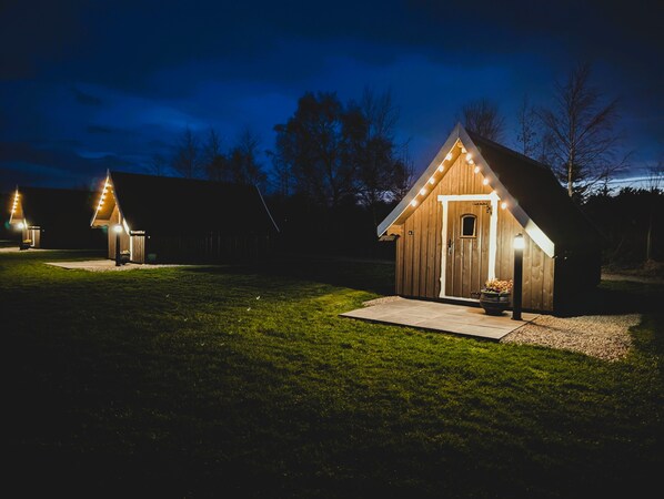 Majoituspaikan julkisivu