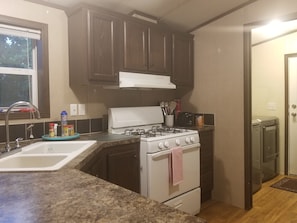 Kitchen & Laundry Room