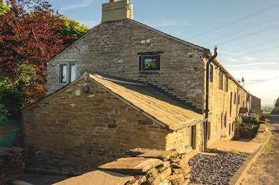 Luxury traditional stone farmhouse, stunning views