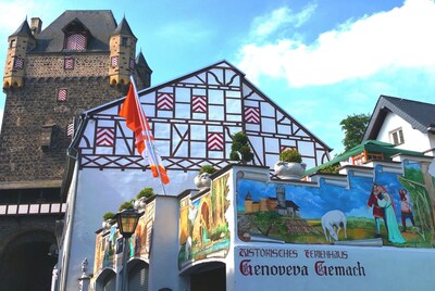 Historical Genoveva ***** for groups / families in the old town Mayen / Eifel