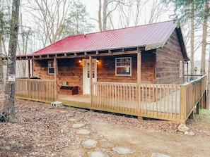 The front of the cabin