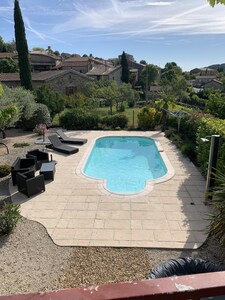 Stone house with private garden and swimming pool Private