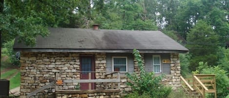 Front view of the cabin