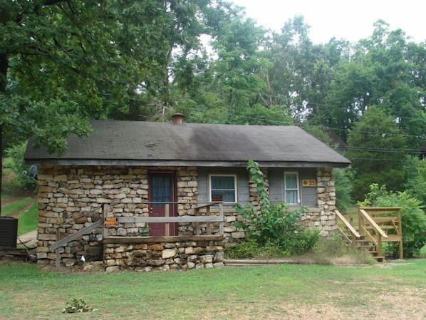 Front view of the cabin