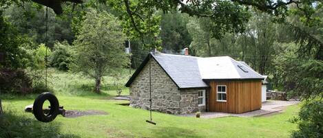 The cottage has a large secluded and enclosed garden