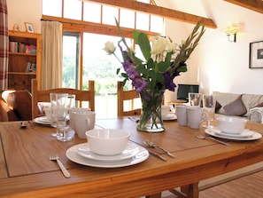Charming dining area | The Barn, Brook