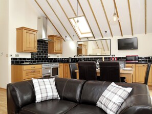 Open plan living space | Kentish Barn Retreat, Chilham