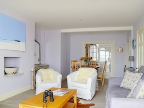 Living room/dining room | Seashore Apartment, Sandgate