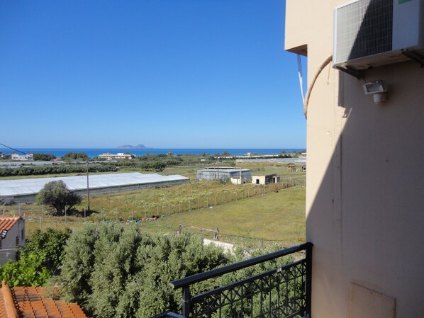 view from the small front balcony