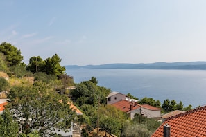 Blick von der Unterkunft