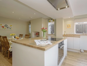 Well presented kitchen/ dining room | West End Cottage, Sheringham