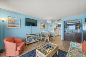Open spaces create happy places for the family to make memories.