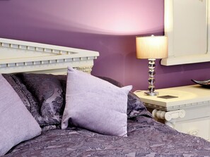 Characterful bed area | Stable Cottage - Bodafon Hall, Llandudno