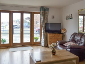 Living room with views over the harbour | Moon River Cottage, Whitby