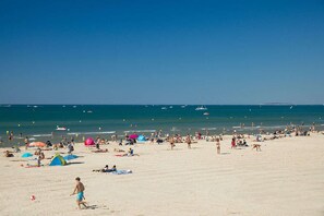 Plage du coucant, à 200 mètres  à pied par chemin piéton