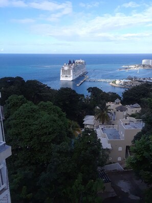 View of the pier from front balcony