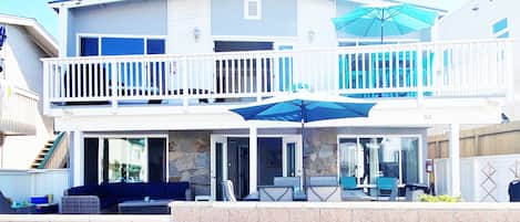 PROPERTY #1 SLEEPS 14 Surf View!  Two houses to the Beach! Ocean View Upper and Beach View lower units! 