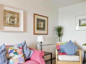 Stylish living room | Seaton Cottage, Collieston, near Ellon