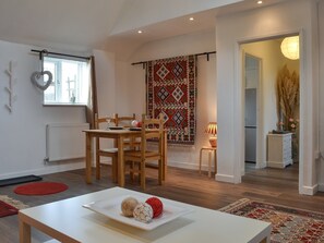 Living room with dining area | Lambs Cottage, Blackdown Hills, near Culmstock 