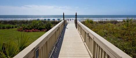 Walkway to the beach