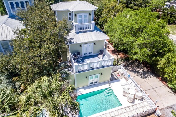 Pool and decks. We love it! 