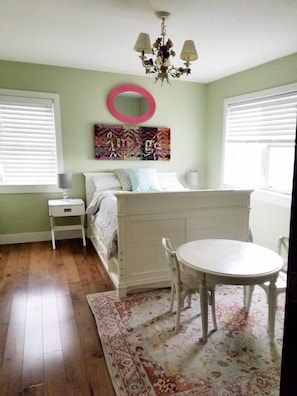 Upstairs bedroom with attached Bath 