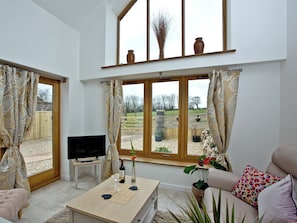 Open plan living space | The Stables - Cleve Farm Retreats, Churchstanton, near Taunton