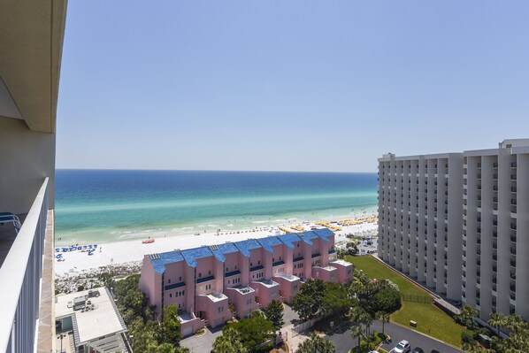 View from this 12th-floor balcony