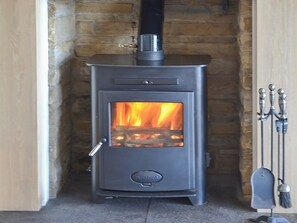 Relax and unwind in front of the cosy wood burner | Egypt, South Ronaldsay, near St Margaret’s Hope