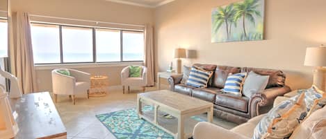Living Room and Ocean View