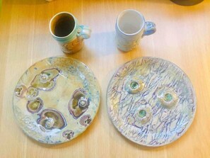 Ornate dishes