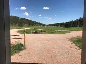 Vue depuis l’hébergement