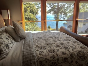 Master bedroom suite w/ private covered balcony