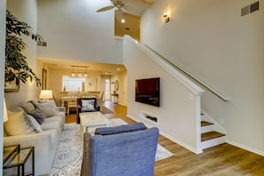 New staircase built for easy and safe access to 2nd floor
