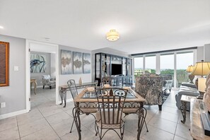 Bright, open living space
