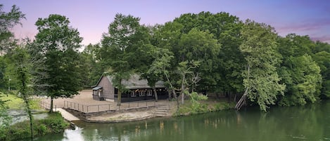 One of the best swimming holes on Mountain Fork River!