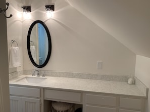 upstairs bathroom 1 (tub with shower)