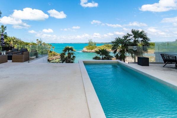 Welcome to Sky Cove, a luxurious new estate home on a private cove in central Eleuthera.