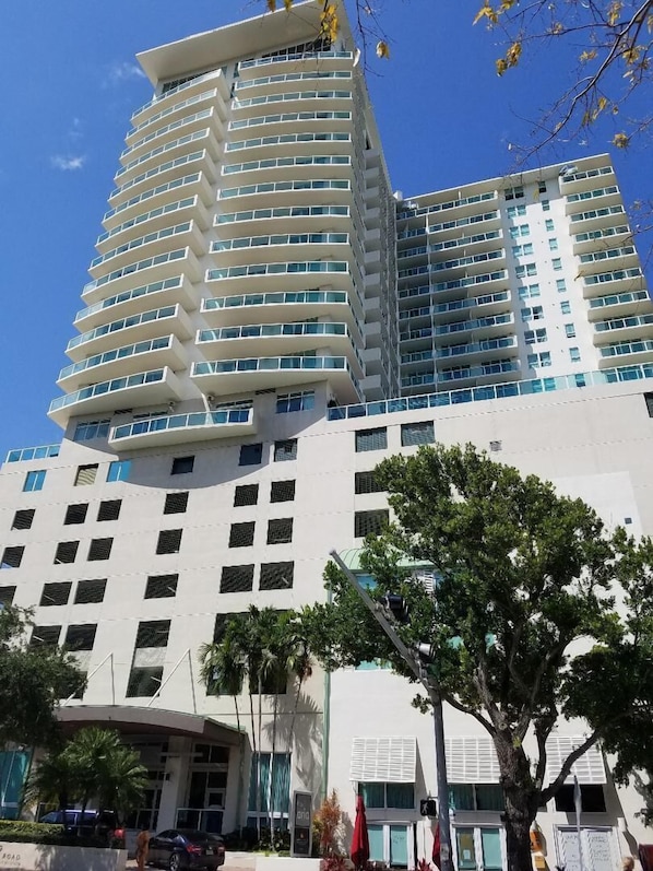 Front view hotel