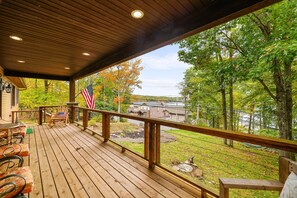 Enjoy lake views from the highest point around the lake!