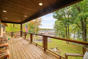 Enjoy lake views from the highest point around the lake!