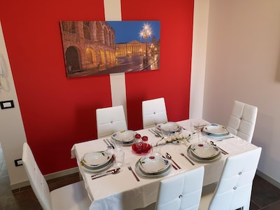 Apartment up to 6 beds in the historic center of Verona