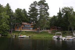 The lodge and the cabin