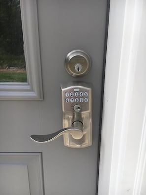 Keyless entry for your convenience
