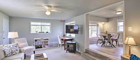 Anderson Island Vacation Rental | 3BR | 1BA | 800 Sq Ft | Stairs Required