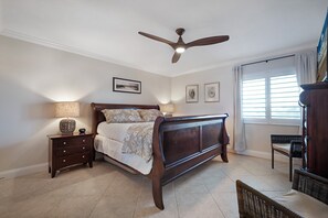 Wake up to a gorgeous Atlantic Ocean view from the king bed in the oceanfront master bedroom