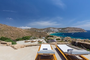 View over Elia Beach