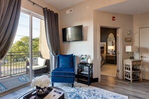 Living Room opens to the balcony