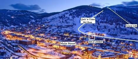  Old Town Twilight Casa di Lorenzo on 
Quit 'n Time Ski Run 