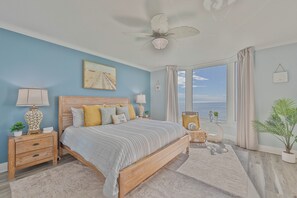 Gulf front master bedroom